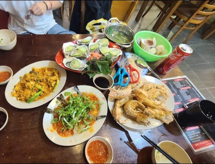 Các món ăn tại Nhà hàng buffet hải sản Thời Cổ Đà Nẵng (Ảnh Internet)