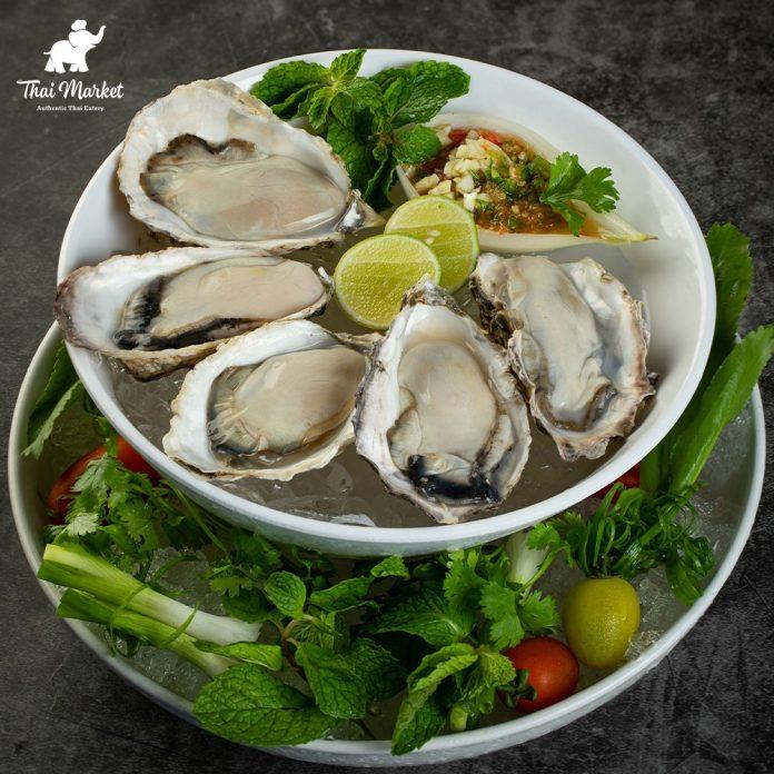 Các món ăn tại Nhà hàng buffet hải sản Thai Market Restaurant Đà Nẵng (Ảnh Thai Market)