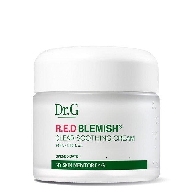 Thiết kế của kem dưỡng Dr.G R.E.D Blemish Clear Soothing Cream. (Nguồn: Internet)