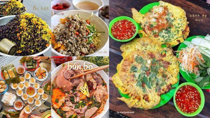 Đồ ăn ở Huế siêu rẻ (Ảnh: BlogAnChoi)