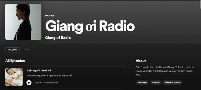 Giang Ơi Radio (Nguồn: Internet)