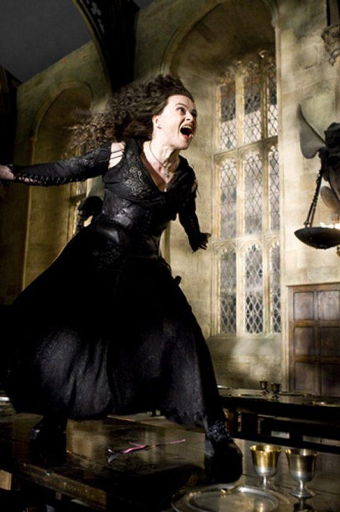 Trang phục của Bellatrix trong phim (Nguồn: Internet)