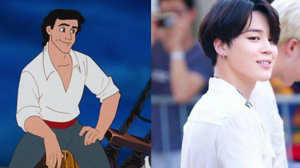 Jimin (BTS) người nổi tiếng sẽ trở thành Hoàng tử hoàn hảo trong các bộ phim của Disney. (Nguồn: Internet)