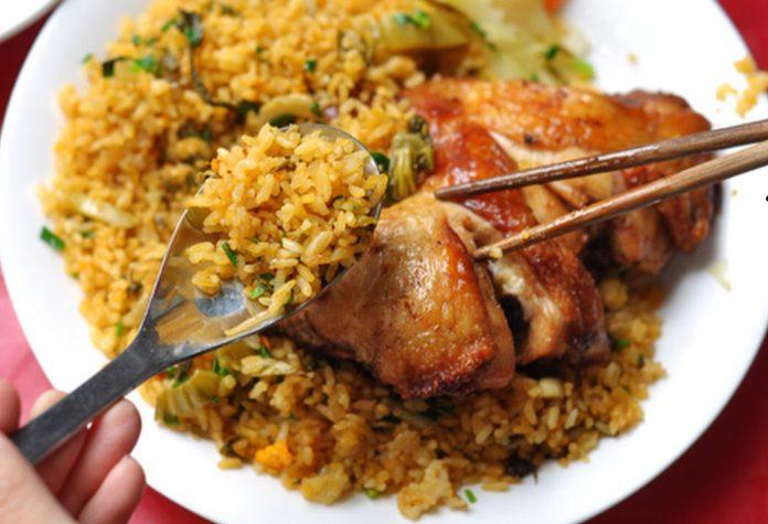 Cơm rang của nhà hàng. (Ảnh: Internet)