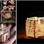 Sáng tạo đồ trang trí handmade từ que diêm với những ý tưởng độc lạ mà đơn giản tại nhà