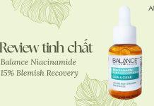 Review tinh chất Balance Niacinamide 15% Blemish Recovery (nguồn: BlogAnChoi)