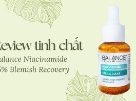 Review tinh chất Balance Niacinamide 15% Blemish Recovery (nguồn: BlogAnChoi)