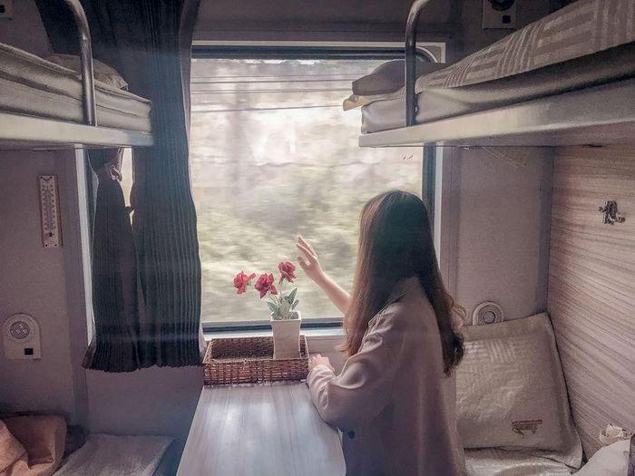 Mỗi góc trên tàu có thể trở thành một góc studio cho tấm ảnh của bạn (Nguồn: Nguyễn Vân)