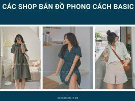 Top 4 shop bán đồ basic