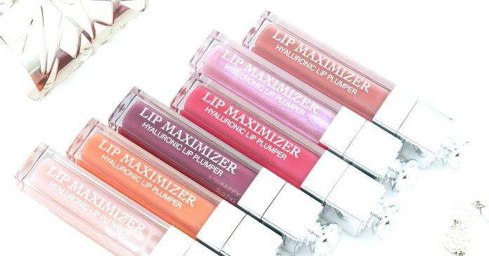 Dior Addict Lip Maximizer Plumping Gloss.
