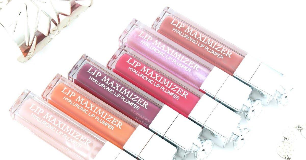 Dior Addict Lip Maximizer Plumping Gloss.