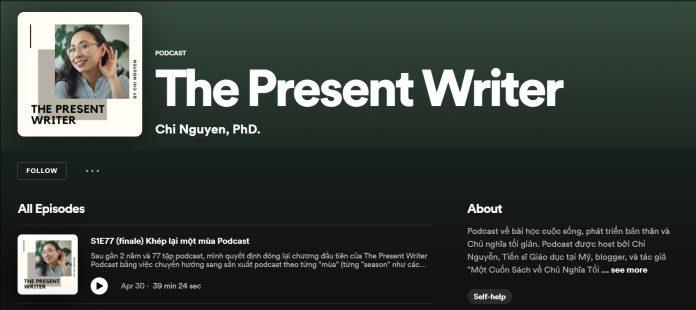 The Present Writer (Nguồn: Internet)