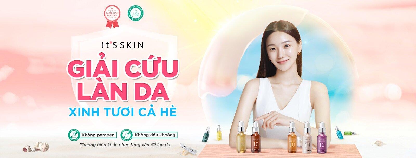 It's Skin - thương hiệu mỹ phẩm Hàn Quốc được yêu thích với nhiều sản phẩm nổi bật hiện nay (Ảnh: Internet)