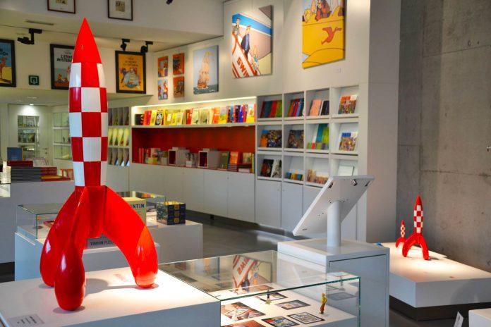 Một góc của cửa hàng TinTin (Nguồn: Internet). Một góc của cửa hàng TinTin (Nguồn: Internet).