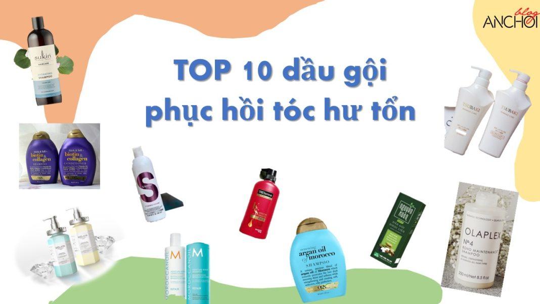 Top 10 dầu gội phục hồi tóc hư tổn (Ảnh:nquynhvy)