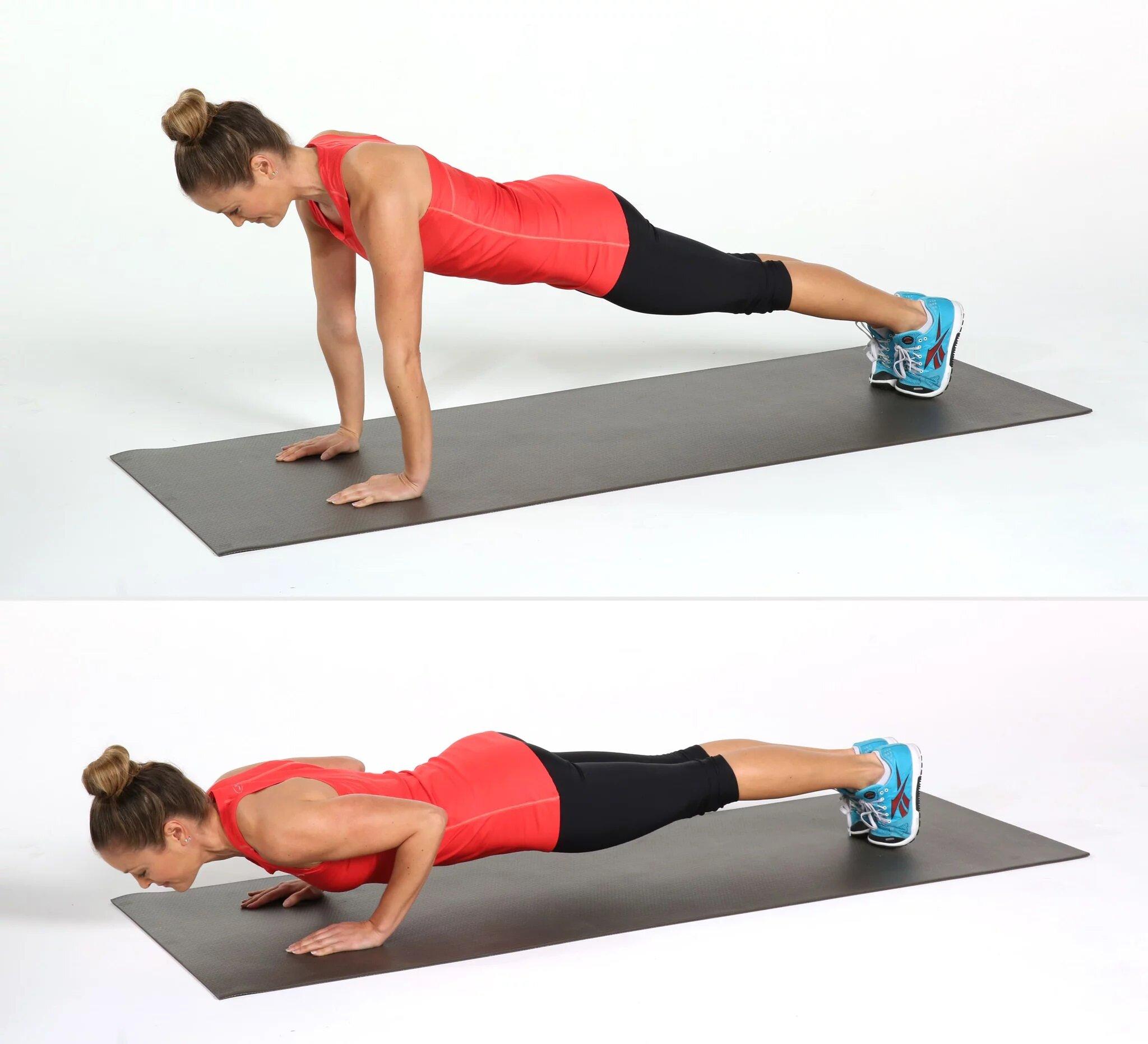 Tricep push ups (Nguồn: Internet)