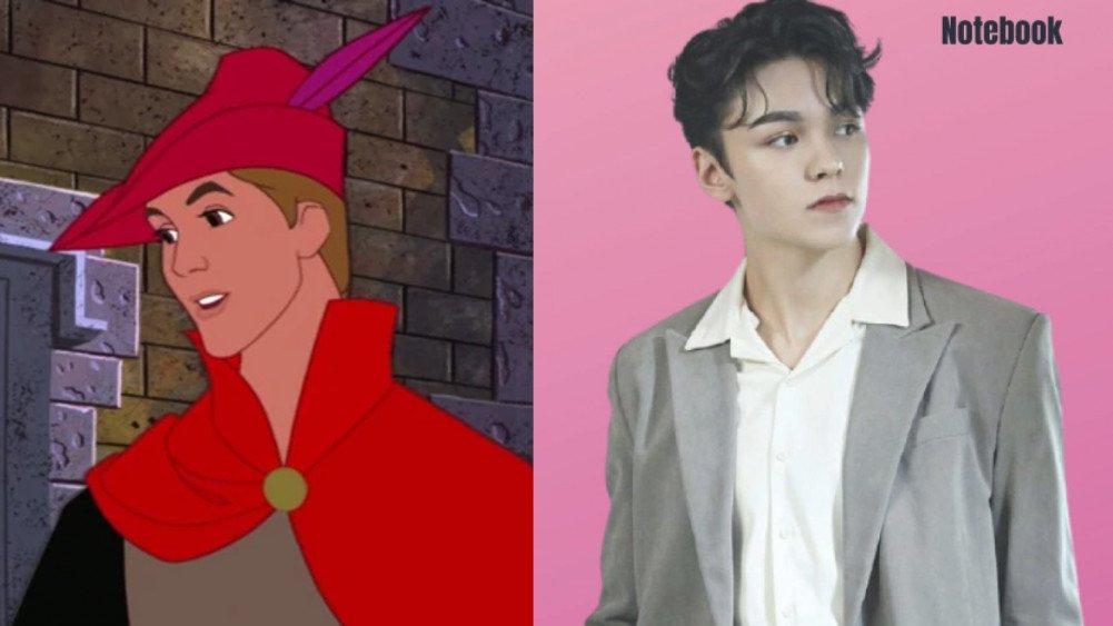 Vernon (Seventeen) người nổi tiếng sẽ trở thành Hoàng tử hoàn hảo trong các bộ phim của Disney. (Nguồn: Internet)