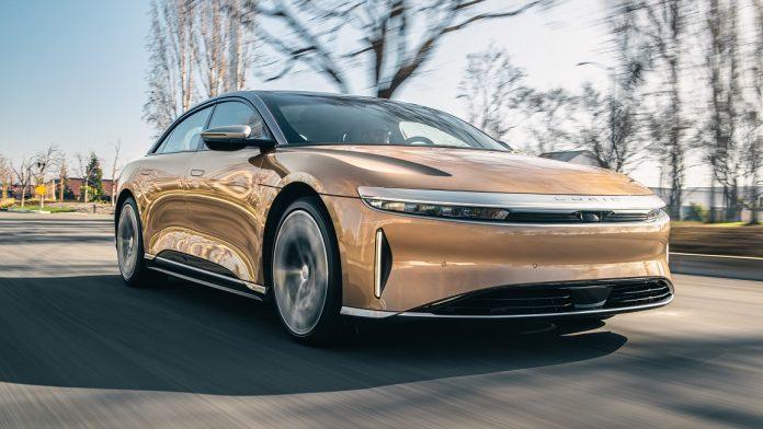 Lucid Air của Lucid Motors (Ảnh: Internet).