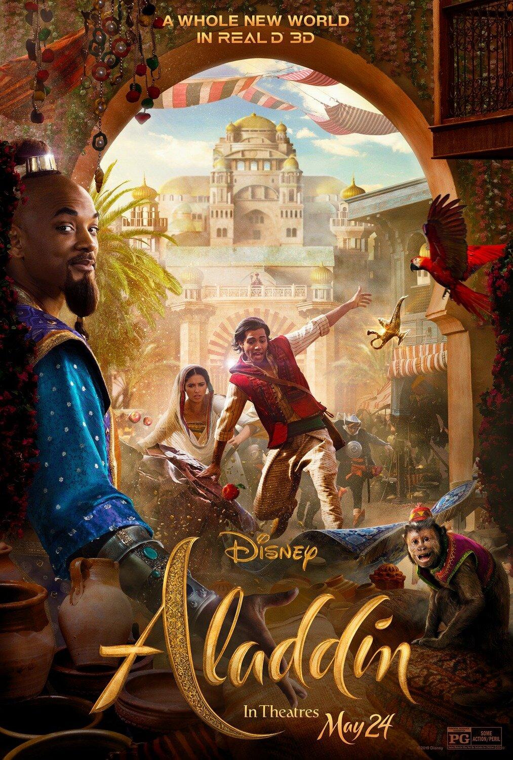 Poster phim Aladdin (ảnh: internet)