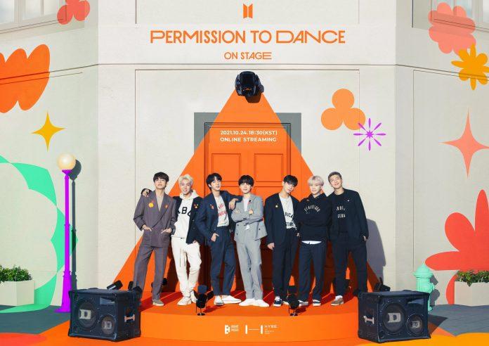 "PERMISSION TO DANCE ON STAGE" - BTS