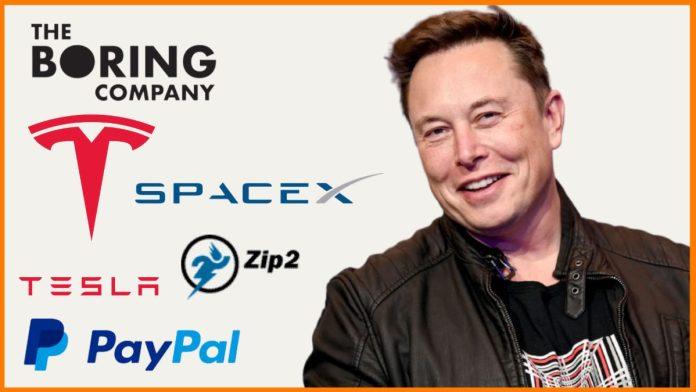 Elon Musk đã tham gia sáng lập và điều hành nhiều công ty lớn nhỏ (Ảnh: Internet).