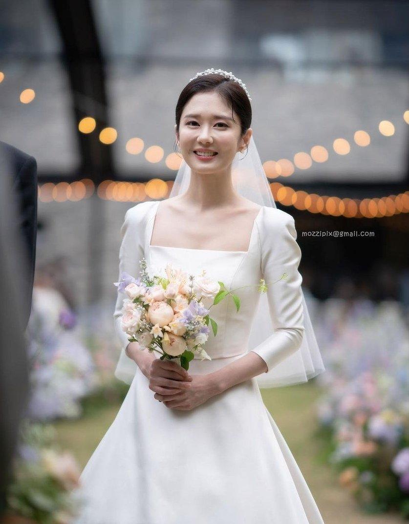 Ảnh cưới đẹp của Jang Na Ra (Ảnh: Internet)