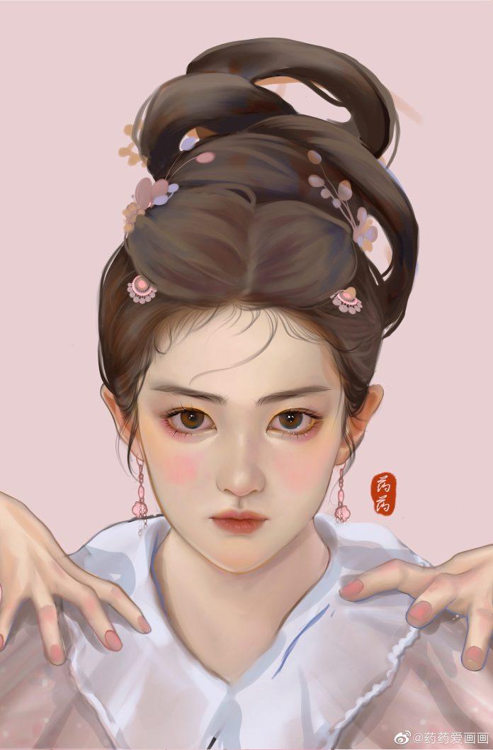 Fanart Mộng Hoa Lục đẹp ngỡ ngàng. (Ảnh: Internet)