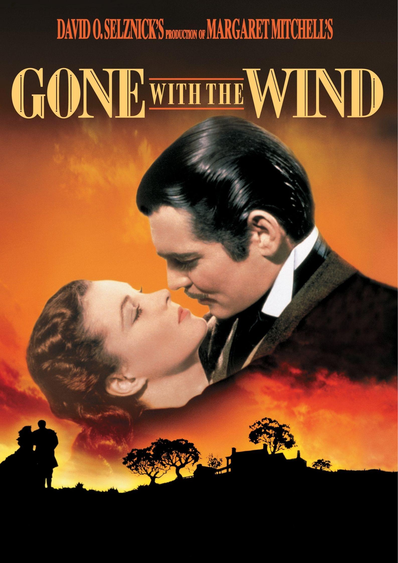 Poster phim Gone with the wind (ảnh: internet)