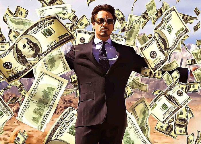 Tony Stark sinh ra đã ngậm thìa vàng (Nguồn: Internet)