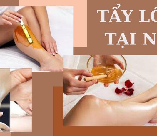 Phương pháp tẩy lông tại nhà