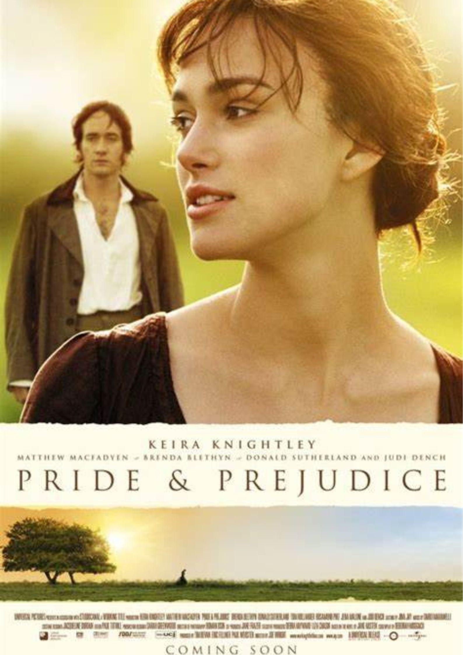 Poster phim Pride and Prejudice (ảnh: internet)