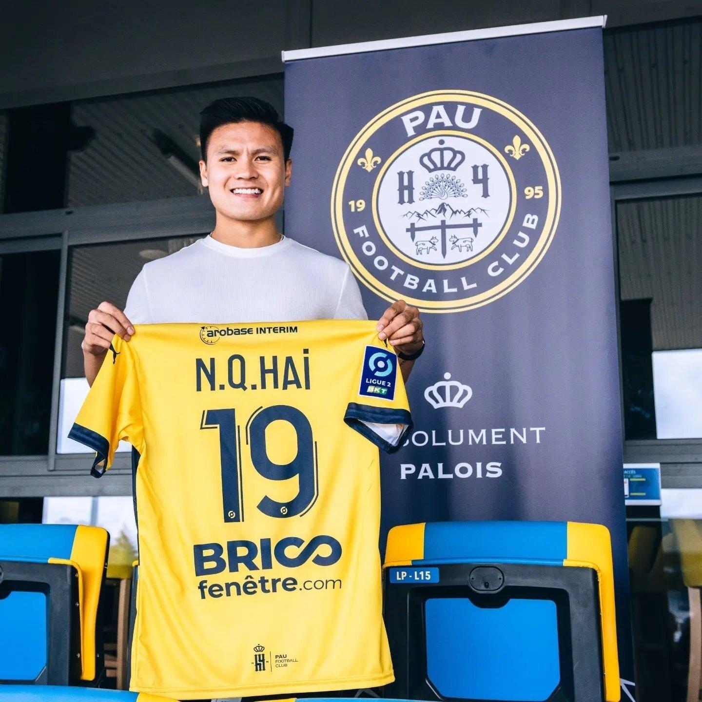 Quang Hải chính thức là người của Pau FC (Ảnh: Nguyễn Đắc Văn).