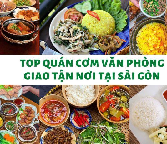Cơm văn phòng giao tận nơi tại Sài Gòn