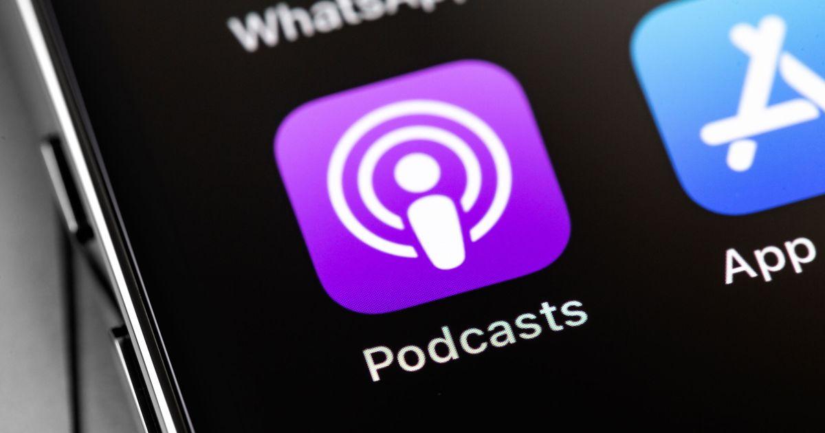 Ứng dụng Podcasts trên iPhone (Ảnh: Internet).