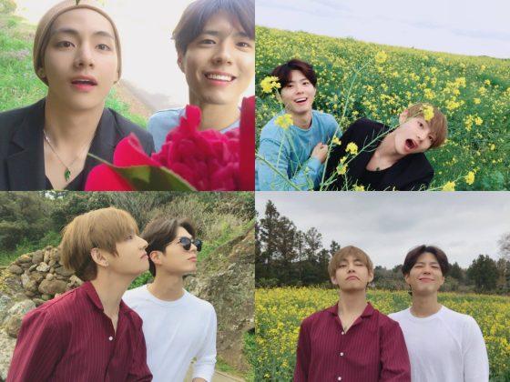 Netizen chia sẻ câu chuyện ấm áp về tình bạn của V BTS với Park Bo Gum