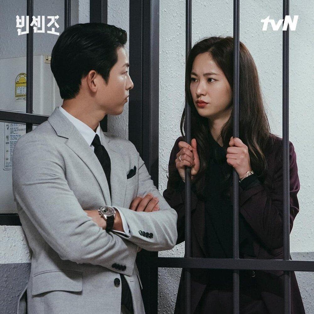 Bộ đôi Song Joong Ki - Jeon Yeon Bin có màn kết hợp cực kỳ ấn tượng đưa ratting Vincenzo chạm đỉnh (Nguồn: internet).