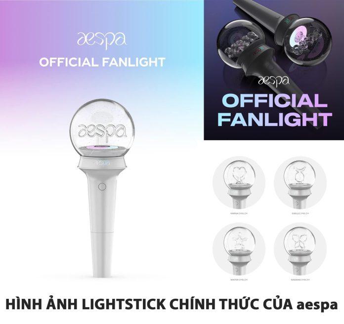 Các cô gái của aespa sẽ phát hành light stick chính thức đầu tiên của họ. (Ảnh: internet)