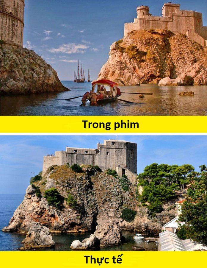 Pháo đài Lovrijenac, Dubrovnik, Croatia (Ảnh: Internet)