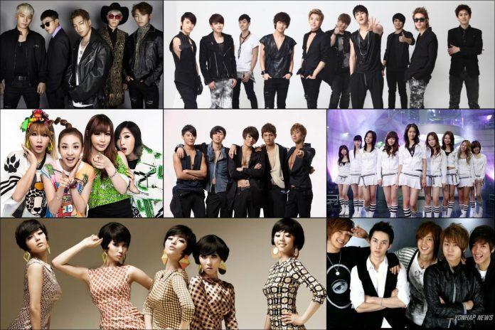 Các nhóm nhạc KPOP Gen2 đã giúp quảng bá văn hóa Hàn Quốc ra thế giới. (Ảnh: Internet)