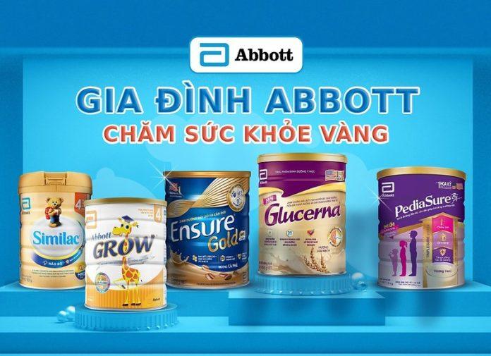 Các sản phẩm của thương hiệu Abbott Việt Nam (Nguồn: Internet)