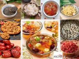 Nguyên liệu cho món chè dưỡng nhan (Nguồn: BlogAnChoi)