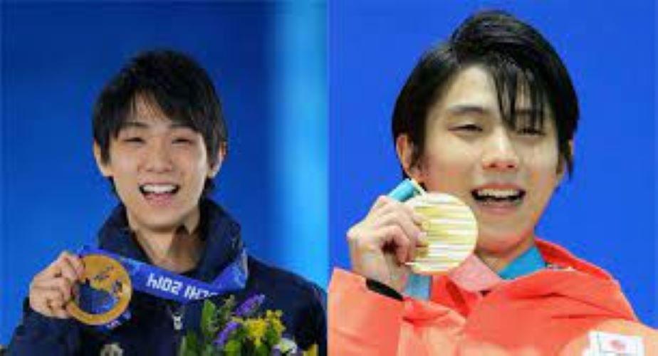 Hình ảnh Hanyu Yuzuru và huy chương (Ảnh: Internet).