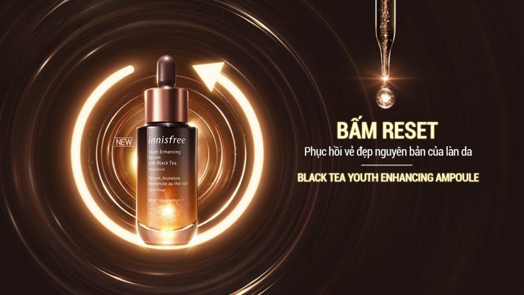 Tinh chất Innisfree Black Tea Youth Enhancing Ampoule