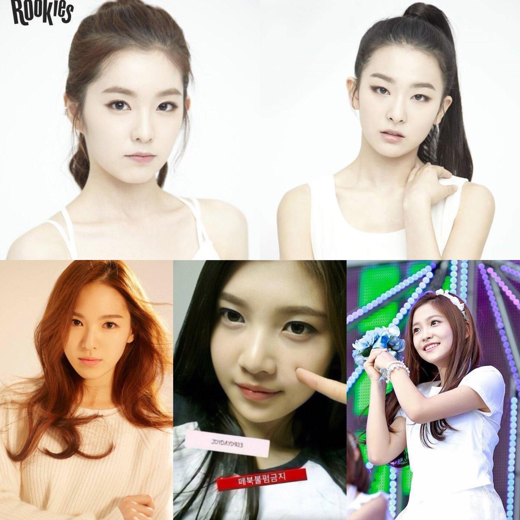SM rookies Irene, Seulgi, Wendy, Yeri và Joy trước khi debut (Ảnh: Internet)