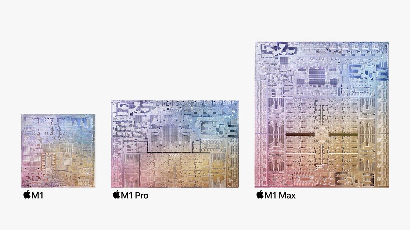 Chip M1 Pro và M1 Max của Apple (Ảnh: Internet).