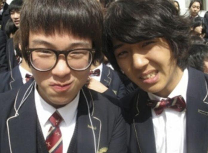 PO của Block B (trái) và Mino của WINNER (phải)