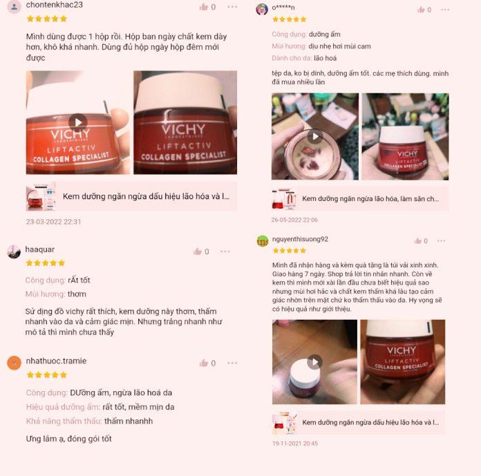 Một vài nhận xét của khách hàng về sản phẩm trên Shopee (ảnh: internet)
