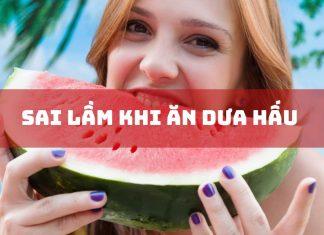 Sai lầm khi ăn dưa hấu (Nguồn: Internet)