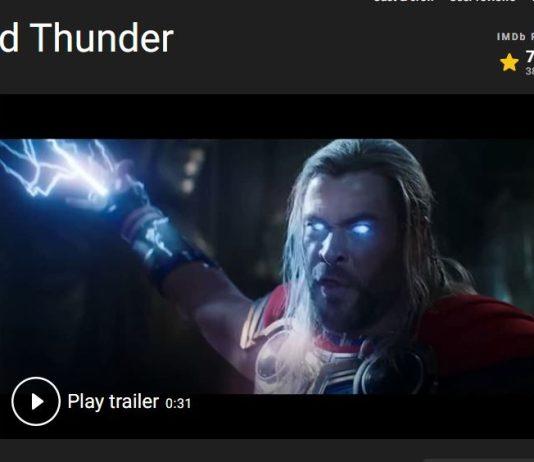 Điểm IMDB của Thor 4 (Nguồn: Internet)