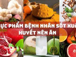 Thực phẩm bệnh nhân sốt xuất huyết nên ăn (Nguồn: Internet)